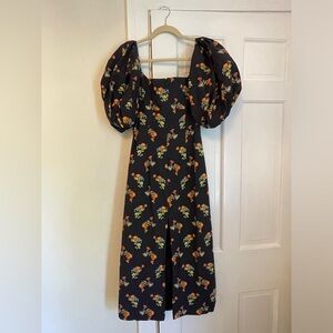 NWT Caroline Constas midi floral dress